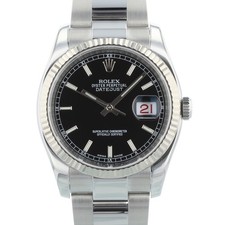 Rolex datejust 116234 black - rolex, 36