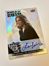 RARE James Bond Autograph –