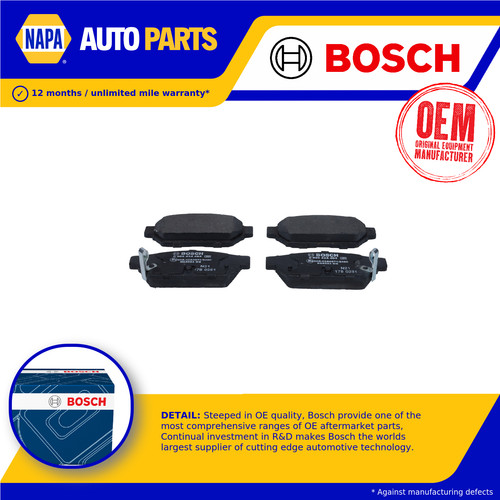Brake pads set fits proton - set,