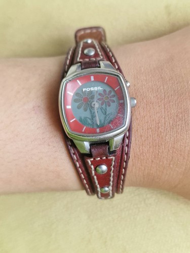 Vintage fossil big tic - big,