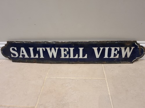 Vintage enamel sign - vintage,