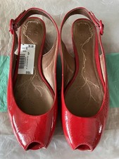 Ladies Leather Slingback  Shoes  Size 5