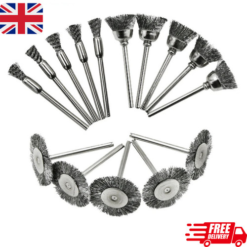 Wire wheel cup brush - brush, drill