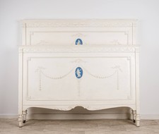 Antique French Painted Double