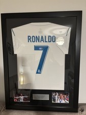 Cristiano Ronaldo Signed Real Madrid 2018 Final Shirt with Beckett COA
