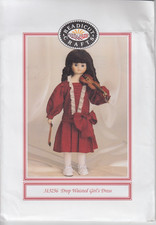 DROP WAISTED DRESS~15" DOLLS