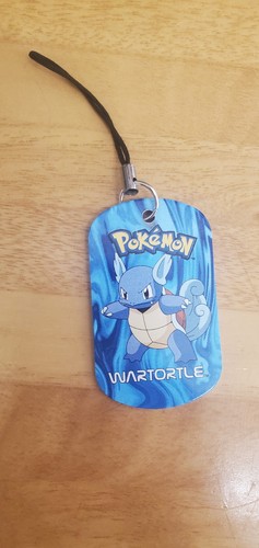 Pokemon metal tags wartortle - metal,