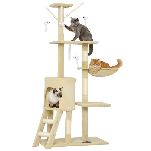 Pawhut cat tree - for, indoor