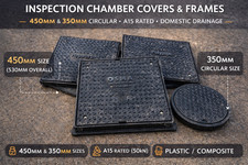 4 x Inspection Chamber Covers