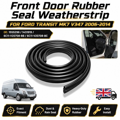 Front door rubber - front, seal