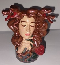 Medusa Style Snake Figurine