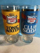 Set of 2 Canada Dry Glasses