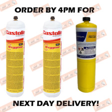2 X CASTOLIN/OXY TURBO/WELDGAS