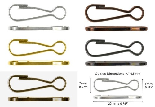 Metal steel lanyard hooks - metal,