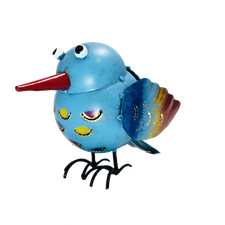 Painted Bird - Blue Metal -