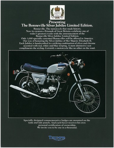 Triumph brochure t140 - triumph,