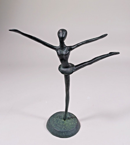Bronze ballerina sculpture - bronze,