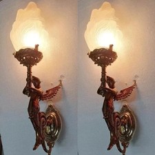 SET OF 2 VINTAGE ART DECO