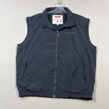 SLAM Sailing Vest Blue Full Zip Collared Outdoor Nylon Gilet Mens Large L