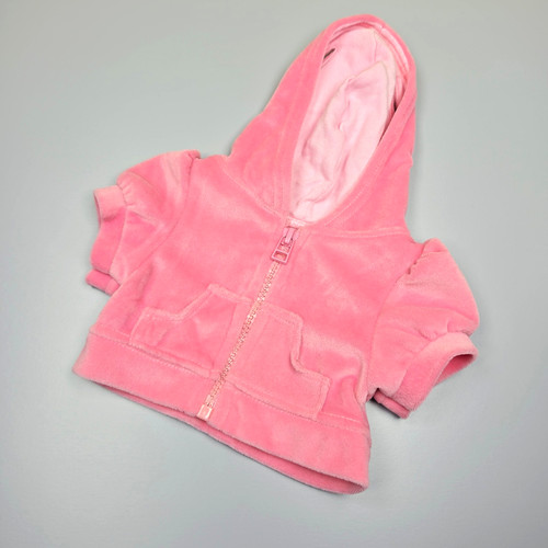 Bear factory pink velour - pink,