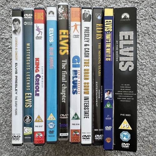 Elvis presley disc dvd cd - 20-disc, &