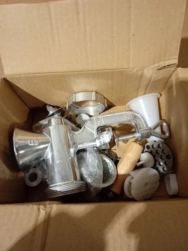 Manual meat grinder mincer - #5,