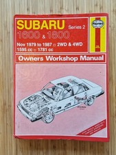 Subaru Series 2 1600 & 1800 -