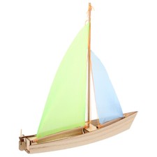  2 PCS Model Sailing Dinghy