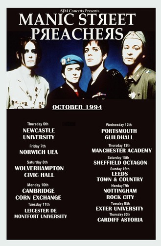Manic street preachers 1994 - manic,