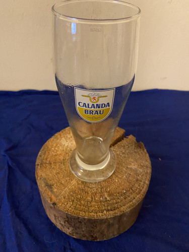 Calanda brau beer glass - brau,