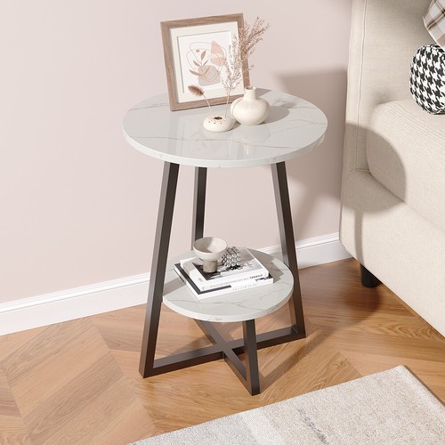 Tiers coffee table - tiers, round