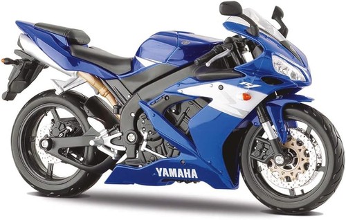 Blue yamaha yzf - blue, scale