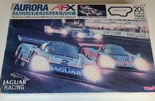 Tomy Aurora AFX JAGUAR CHALLENGE Le Mans 4-Lane Racing Set *FULLY TESTED*