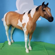 BREYER BANJO 1236 BUCKSKIN PAINT STUD SPIDER MY FAVORITE HORSE TRADITIONAL BROWN