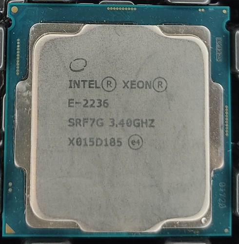 Intel xeon 2236 srf7g - e-2236,