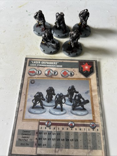 Dust tactics laser grenadiers - dust,
