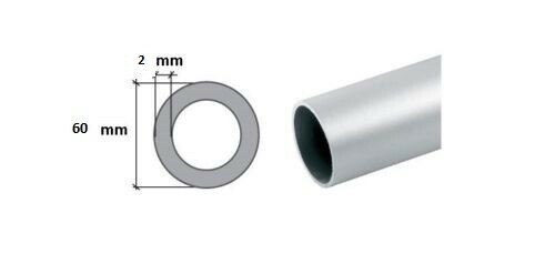 Stainless steel round - round, tube