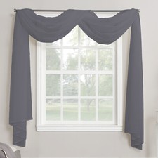 Plain Voile Net Curtain Scarf