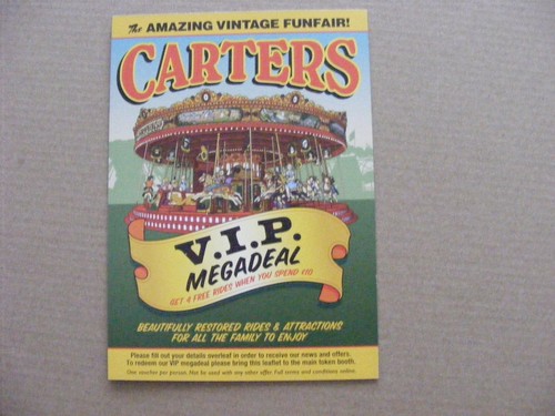 Carters funfair memorabilia - carters,