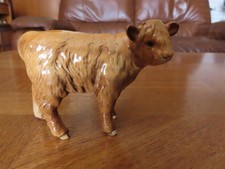 BESWICK HIGHLAND COW CALF FARM