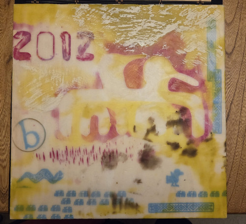 Joan vienot original - joan, encaustic