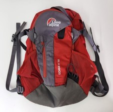 Lowe Alpine Edge II 18 Litre Daysack Rucksack Hiking Backpack, Camping, Red