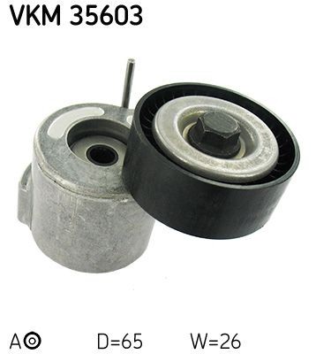 Belt tensioner ribbed - belt,