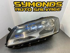 2012 VW VOLKSWAGEN PASSAT PASSENGER SIDE NEAR SIDE N/S HEADLIGHT REF: BS75