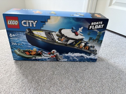 Lego city police boat chase - city,