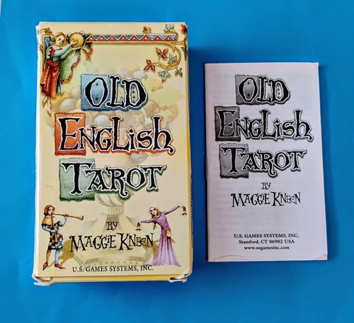 Old english tarot cards - old,