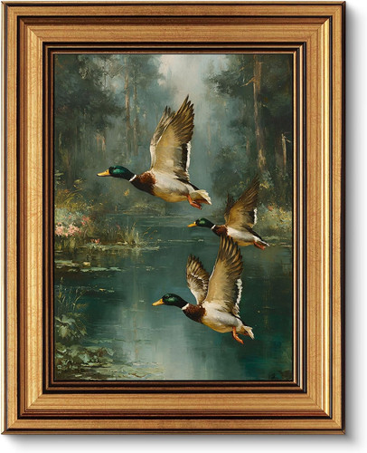 Wall art gold framed - art,
