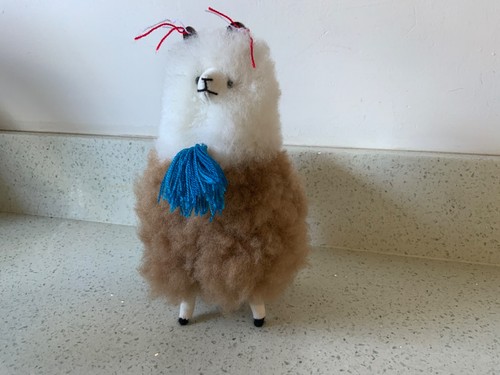 Alpaca soft toy - toy, handmade