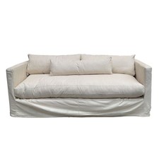 COX AND COX Oversized Neutral Slipcover Sofa Almost Brand New RRP 1625