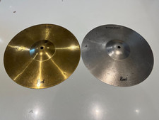 Pair pearl hi hat - of,